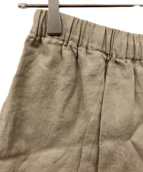 JOURNAL STANDARD（ジャーナルスタンダード）JOURNAL STANDARD (ジャーナルスタンダード) リネンタックキュロット ベージュ サイズ:34の古着・服飾アイテム