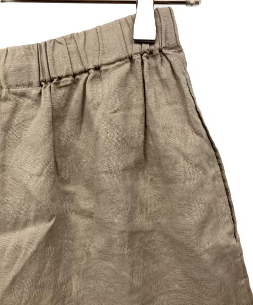 JOURNAL STANDARD（ジャーナルスタンダード）JOURNAL STANDARD (ジャーナルスタンダード) リネンタックキュロット ベージュ サイズ:34の古着・服飾アイテム