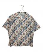 maison kitsuneメゾンキツネ）の古着「アロハシャツ」｜アイボリー