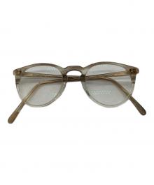 OLIVER PEOPLES（オリバーピープルズ）の古着「伊達眼鏡」｜ベージュ
