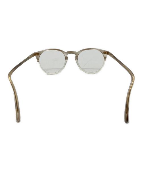 OLIVER PEOPLES（オリバーピープルズ）OLIVER PEOPLES (オリバーピープルズ) 伊達眼鏡 ベージュ サイズ:45□22　145の古着・服飾アイテム