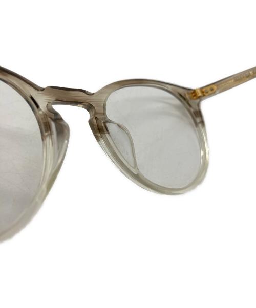 OLIVER PEOPLES（オリバーピープルズ）OLIVER PEOPLES (オリバーピープルズ) 伊達眼鏡 ベージュ サイズ:45□22　145の古着・服飾アイテム
