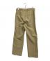 meanswhile (ミーンズワイル) Side Zip Paper Touch Slacks ベージュ サイズ:03：6000円