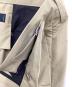 中古・古着 meanswhile (ミーンズワイル) Side Zip Paper Touch Slacks ベージュ サイズ:03：6000円