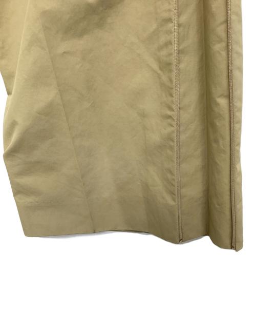 meanswhile（ミーンズワイル）meanswhile (ミーンズワイル) Side Zip Paper Touch Slacks ベージュ サイズ:03の古着・服飾アイテム