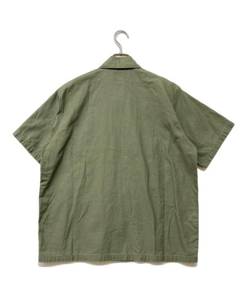 Needles（ニードルズ）Needles (ニードルズ) 24SS S/S Fatigue Shirt オリーブ サイズ:Sの古着・服飾アイテム
