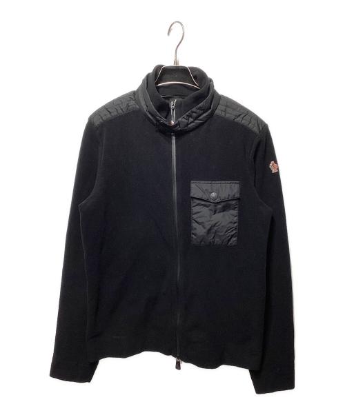 MONCLER GRENOBLE（モンクレール グルノーブル）MONCLER GRENOBLE (モンクレール グルノーブル) フリースジャケット ブラック サイズ:Ｌの古着・服飾アイテム
