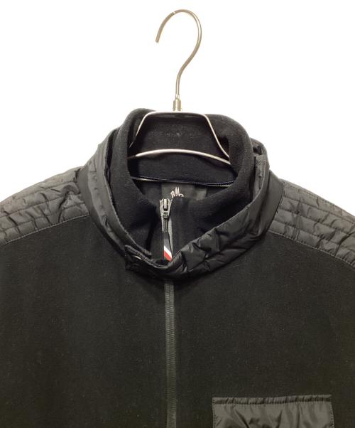MONCLER GRENOBLE（モンクレール グルノーブル）MONCLER GRENOBLE (モンクレール グルノーブル) フリースジャケット ブラック サイズ:Ｌの古着・服飾アイテム