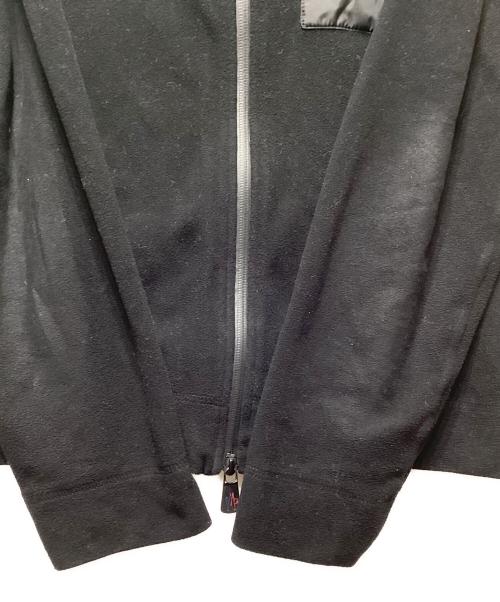 MONCLER GRENOBLE（モンクレール グルノーブル）MONCLER GRENOBLE (モンクレール グルノーブル) フリースジャケット ブラック サイズ:Ｌの古着・服飾アイテム