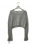 ROSY LUCE (ロージールーチェ) CROPPED KNIT CARDIGAN　01-240401 グレー サイズ:F：4000円