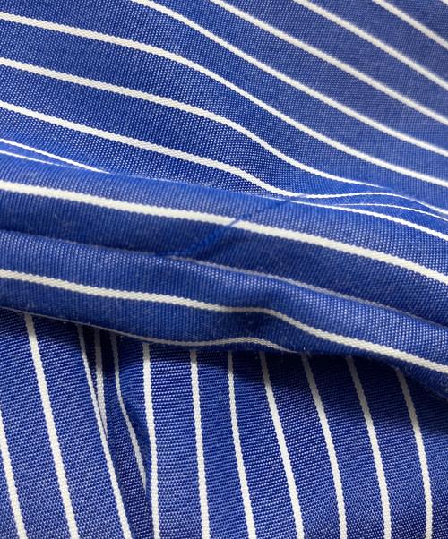 THE TOE（ザ・トゥー）THE TOE (ザ・トゥー) BATTERY STRIPE PANTS ブルー サイズ:Sの古着・服飾アイテム