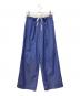 THE TOE（ザ・トゥー）の古着「BATTERY STRIPE PANTS」｜ブルー