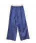 THE TOE (ザ・トゥー) BATTERY STRIPE PANTS ブルー サイズ:S：4000円