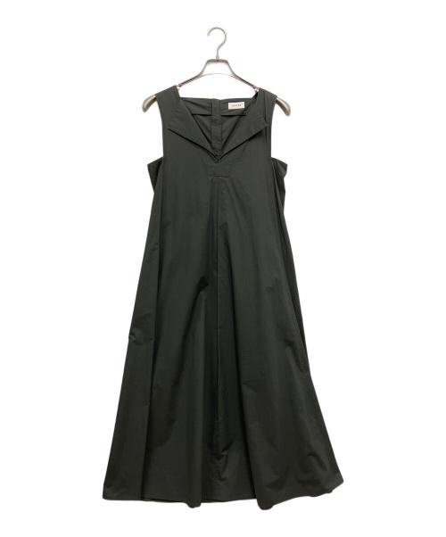 LEMAIRE（ルメール）LEMAIRE (ルメール) スキッパーワンピース チャコールグレー サイズ:36の古着・服飾アイテム