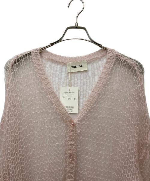 THE TOE（ザ・トゥー）THE TOE (ザ・トゥー) Parasol kid mohair cardigan TT24S040030342PKS ピンク サイズ:S 未使用品の古着・服飾アイテム