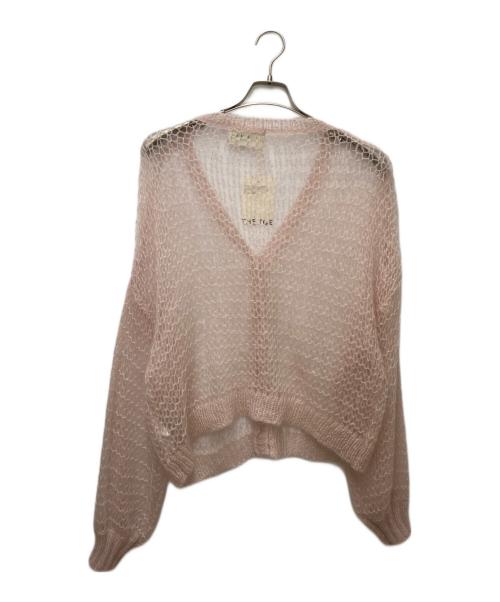 THE TOE（ザ・トゥー）THE TOE (ザ・トゥー) Parasol kid mohair cardigan TT24S040030342PKS ピンク サイズ:S 未使用品の古着・服飾アイテム
