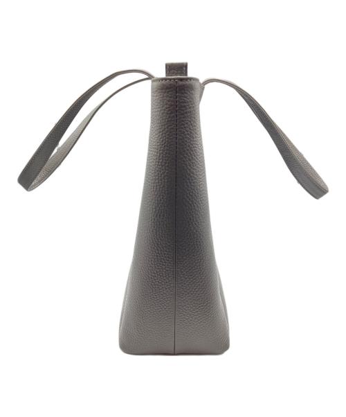 HushTug（ハッシュタグ）HushTug (ハッシュタグ) レザートートバッグ グレーの古着・服飾アイテム