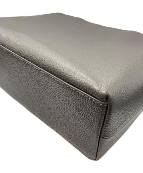 HushTug（ハッシュタグ）HushTug (ハッシュタグ) レザートートバッグ グレーの古着・服飾アイテム