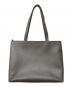 HushTug (ハッシュタグ) レザートートバッグ グレー：15000円