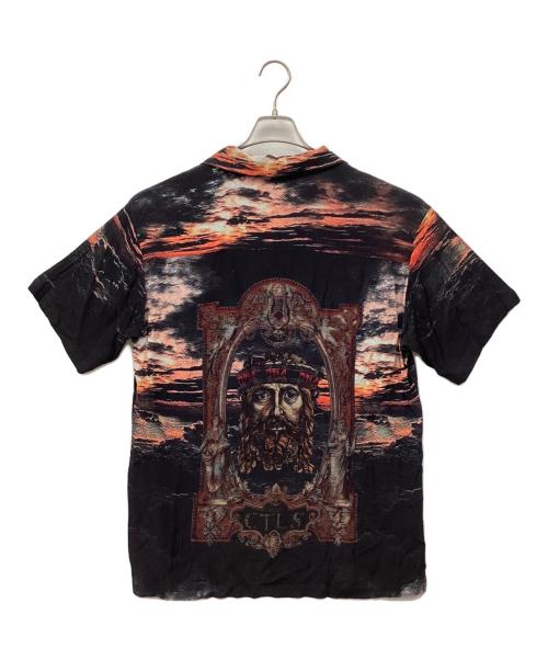 CVTVLIST（カタリスト）CVTVLIST (カタリスト) グラフィックプリント アロハシャツ ブラック サイズ:1の古着・服飾アイテム