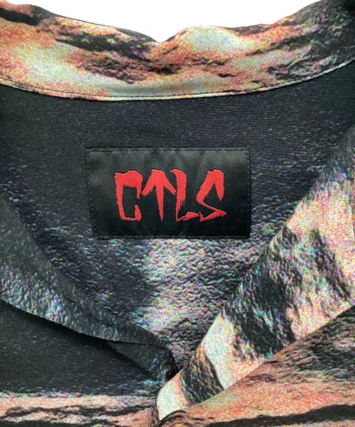 CVTVLIST（カタリスト）CVTVLIST (カタリスト) グラフィックプリント アロハシャツ ブラック サイズ:1の古着・服飾アイテム