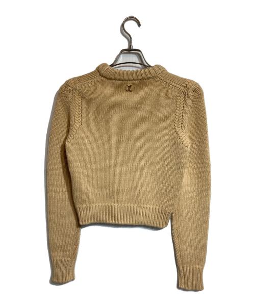Chloe（クロエ）Chloe (クロエ) ニット ベージュ サイズ:Mの古着・服飾アイテム