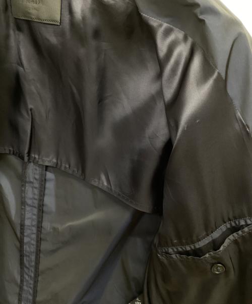 PRADA（プラダ）PRADA (プラダ) ステンカラーコート ネイビー サイズ:50の古着・服飾アイテム