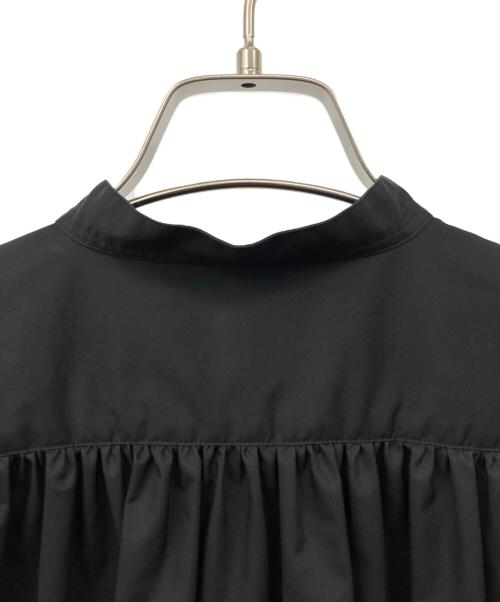 HYKE（ハイク）HYKE (ハイク) FISHERMAN SHIRT ブラック サイズ:1の古着・服飾アイテム