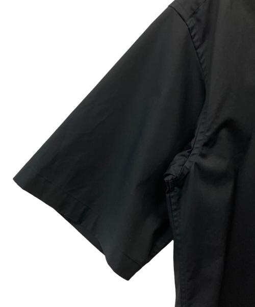 HYKE（ハイク）HYKE (ハイク) FISHERMAN SHIRT ブラック サイズ:1の古着・服飾アイテム