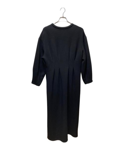 RHC Ron Herman（アールエイチシー ロンハーマン）RHC Ron Herman (アールエイチシー ロンハーマン) タックVネックワンピース 3410300408 ブラック サイズ:XSの古着・服飾アイテム