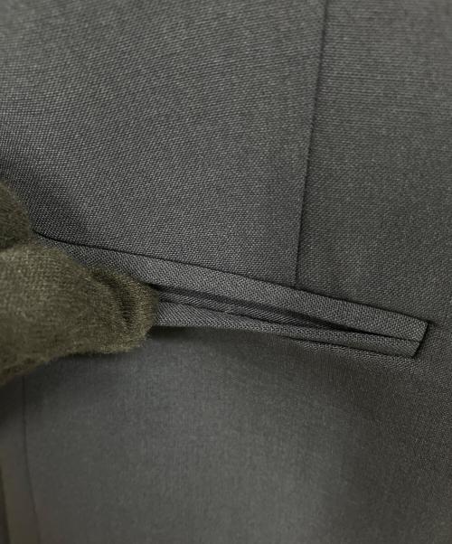 theory（セオリー）theory (セオリー) ノーカラージャケット ネイビーの古着・服飾アイテム