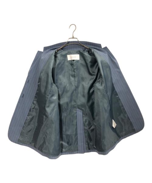 LE CIEL BLEU（ルシェルブルー）LE CIEL BLEU (ルシェルブルー) ハーネス付オーバーサイズジャケット ブルー サイズ:36の古着・服飾アイテム