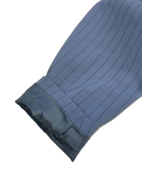 LE CIEL BLEU（ルシェルブルー）LE CIEL BLEU (ルシェルブルー) ハーネス付オーバーサイズジャケット ブルー サイズ:36の古着・服飾アイテム