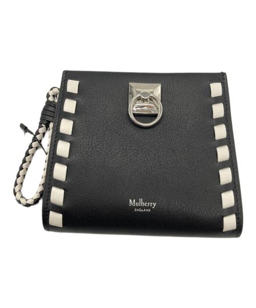 MULBERRY（マルベリー）MULBERRY (マルベリー) ラウンドファスナー財布 ブラック 未使用品の古着・服飾アイテム