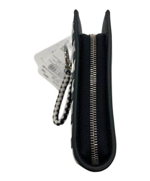 MULBERRY（マルベリー）MULBERRY (マルベリー) ラウンドファスナー財布 ブラック 未使用品の古着・服飾アイテム