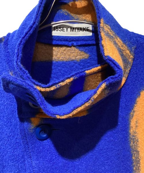 ISSEY MIYAKE（イッセイミヤケ）ISSEY MIYAKE (イッセイミヤケ) 22-23AW GROW COAT（グロウコート） ブルー サイズ:2の古着・服飾アイテム
