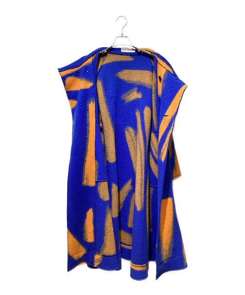 ISSEY MIYAKE（イッセイミヤケ）ISSEY MIYAKE (イッセイミヤケ) 22-23AW GROW COAT（グロウコート） ブルー サイズ:2の古着・服飾アイテム
