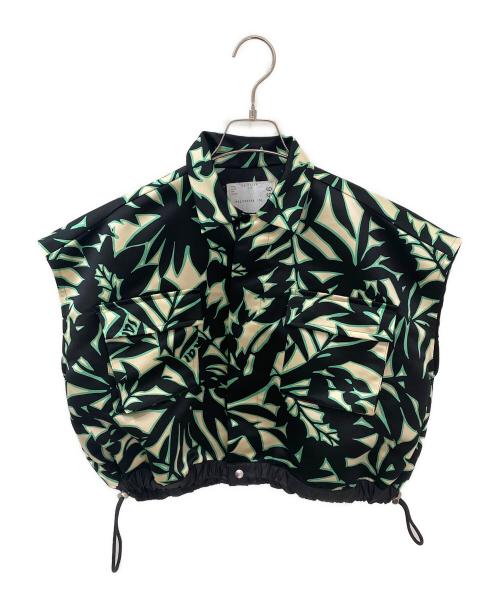 sacai（サカイ）sacai (サカイ) Floral Print Shirt ブラック サイズ:1の古着・服飾アイテム