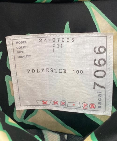 sacai（サカイ）sacai (サカイ) Floral Print Shirt ブラック サイズ:1の古着・服飾アイテム