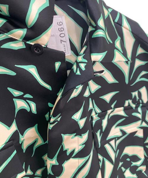 sacai（サカイ）sacai (サカイ) Floral Print Shirt ブラック サイズ:1の古着・服飾アイテム