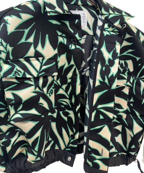 sacai（サカイ）sacai (サカイ) Floral Print Shirt ブラック サイズ:1の古着・服飾アイテム