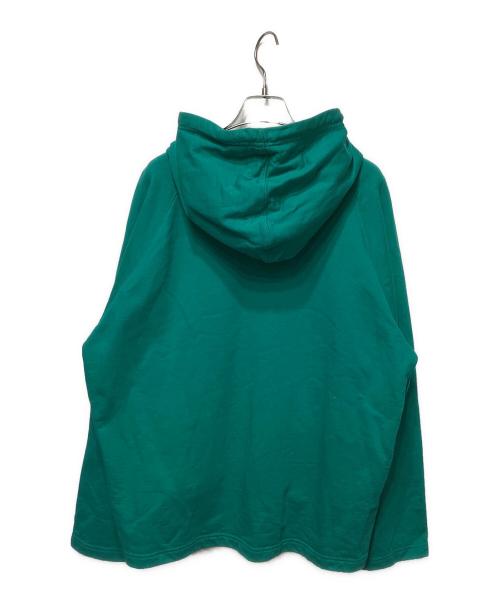 BALENCIAGA（バレンシアガ）BALENCIAGA (バレンシアガ) プルオーバーパーカー グリーン サイズ:XXLの古着・服飾アイテム