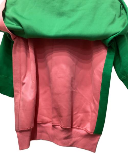 CELINE（セリーヌ）CELINE (セリーヌ) バイカラーダブルフェイスフーディー ピンク サイズ:XSの古着・服飾アイテム