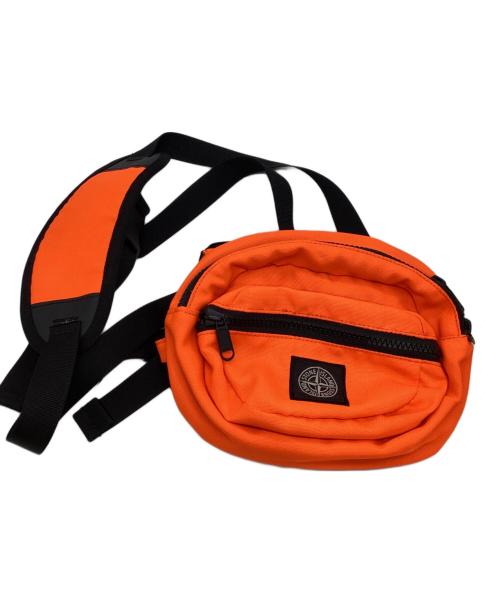 STONE ISLAND（ストーンアイランド）STONE ISLAND (ストーンアイランド) ショルダーバッグ オレンジの古着・服飾アイテム