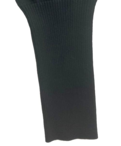 IHATOV（イーハトーブ）IHATOV (イーハトーブ) Cotton cashmere crop knit ブラック サイズ:M 未使用品の古着・服飾アイテム