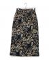 ANAYI（アナイ）の古着「シャギーペイズリー スカート」｜ブラック