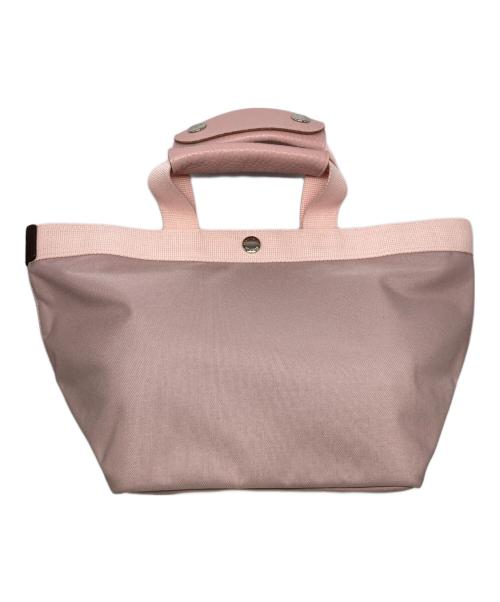 Herve Chapelier（エルベシャプリエ）Herve Chapelier (エルベシャプリエ) 舟形トートバッグ ピンクの古着・服飾アイテム