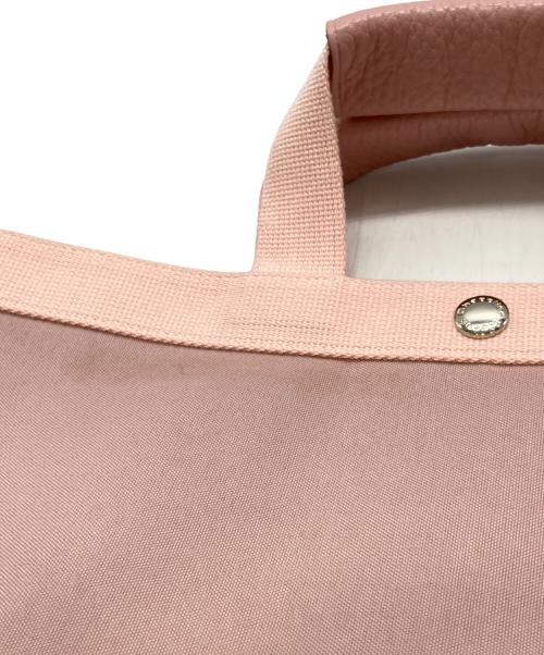 Herve Chapelier（エルベシャプリエ）Herve Chapelier (エルベシャプリエ) 舟形トートバッグ ピンクの古着・服飾アイテム