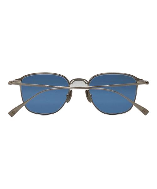 金子眼鏡（カネコガンキョウ）金子眼鏡 (カネコガンキョウ) uniform experiment (ユニフォームエクスペリメント) 眼鏡 シルバーの古着・服飾アイテム