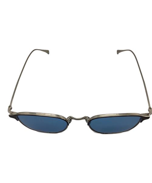 金子眼鏡（カネコガンキョウ）金子眼鏡 (カネコガンキョウ) uniform experiment (ユニフォームエクスペリメント) 眼鏡 シルバーの古着・服飾アイテム